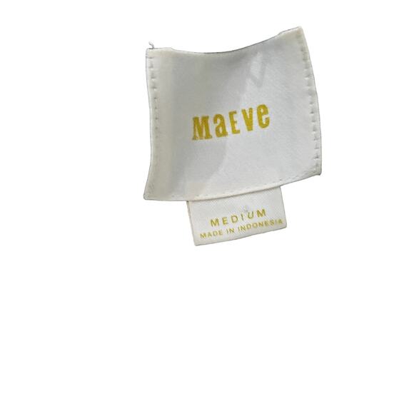 Anthropologie Maeve Black Safari Elephant Print Wrap Dress Size Medium - Picture 6 of 11